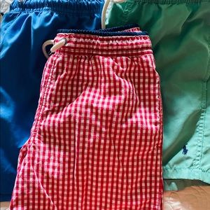 3 Ralph Lauren Swim Trunks